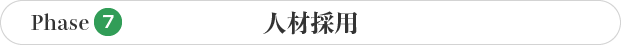 Phase7 病院開業の人材採用